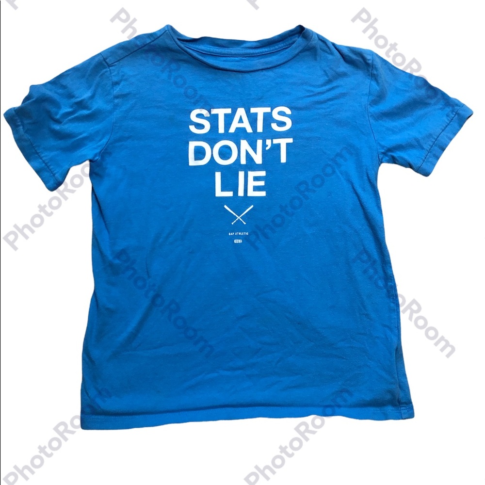 Blue GAP Baseball Short Sleeve Tee for Kids